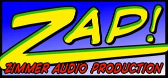 Logo: ZAP! (Zimmer Audio Productions)