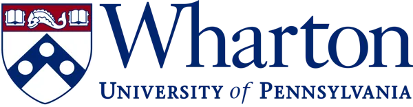 Logo: Wharton School of Finance and Commerce, University of Pennsylvania