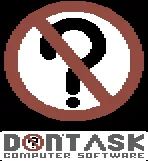 Logo: Don't Ask Computer Software
