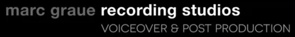 Logo: Marc Graue Voice Over Recording Studios