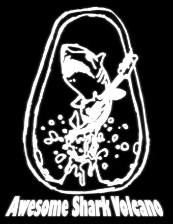 Logo: Awesome Shark Volcano