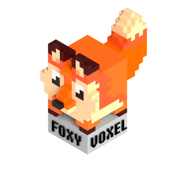 Logo: Foxy Voxel