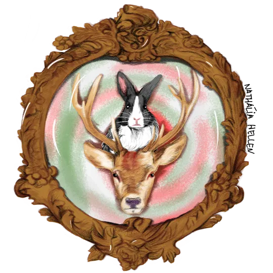 Logo: Rabbit, Deer, You