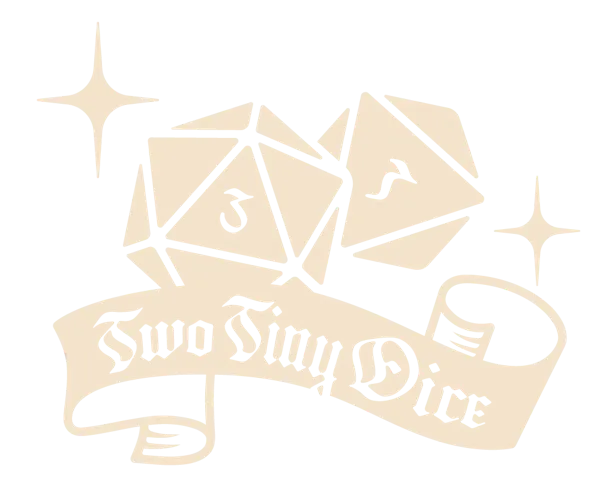 Logo: Two Tiny Dice