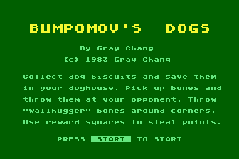 Game cover: Bumpomov's Dogs