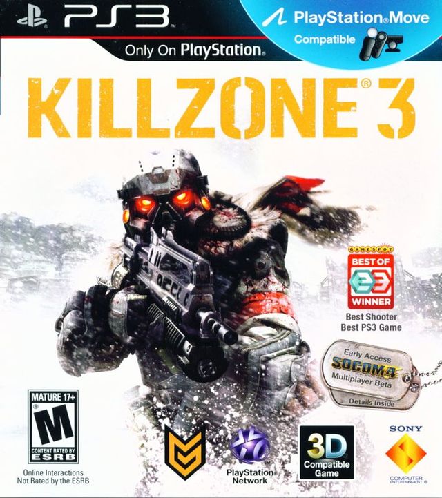 Game cover: Killzone 3