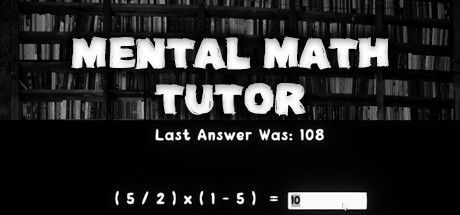 Game cover: Mental Math Tutor