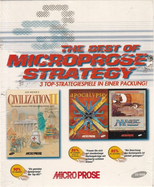 Game cover: The Best of Microprose Strategy