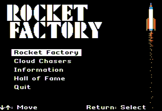 Game cover: Rocket Factory