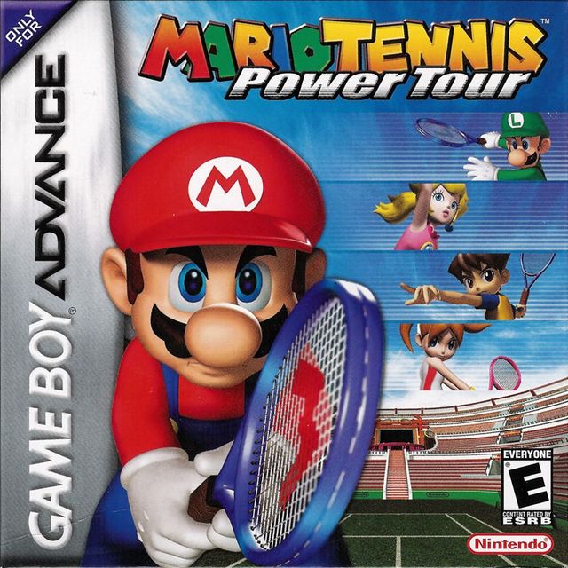 Game cover: Mario Tennis: Power Tour