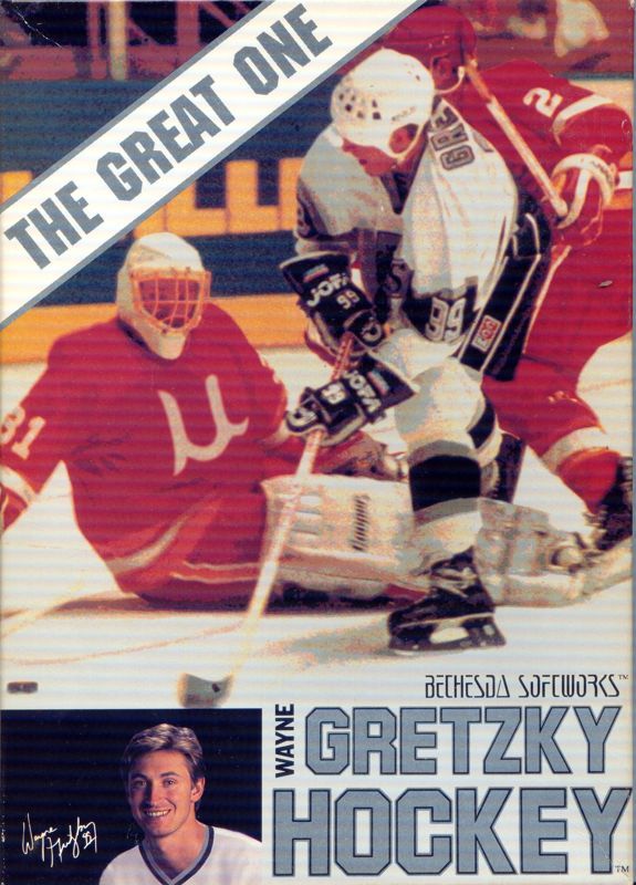 Game cover: Wayne Gretzky Hockey