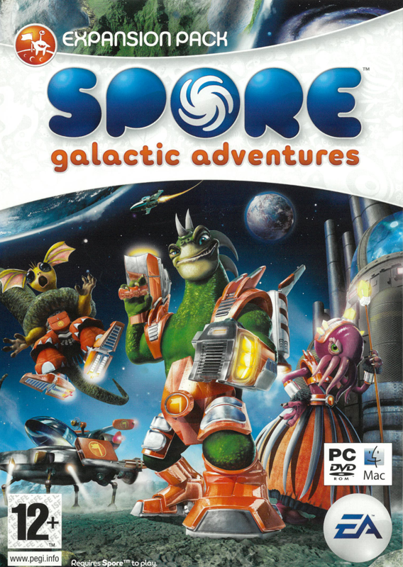 Game cover: Spore: Galactic Adventures