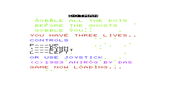 Game cover: Dot Man