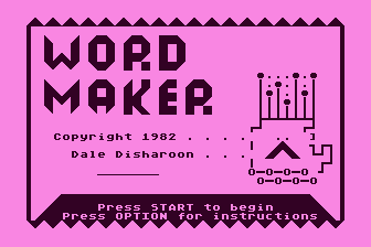 Game cover: Wordmaker