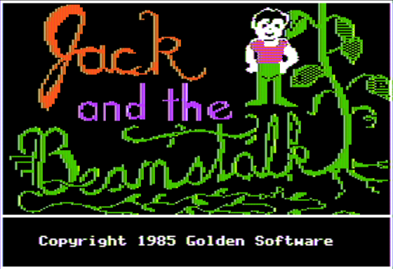 Game cover: Jack and the Beanstalk