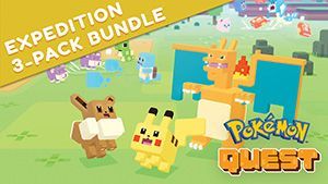 Game cover: Pokémon Quest: Expedition 3-Pack Bundle