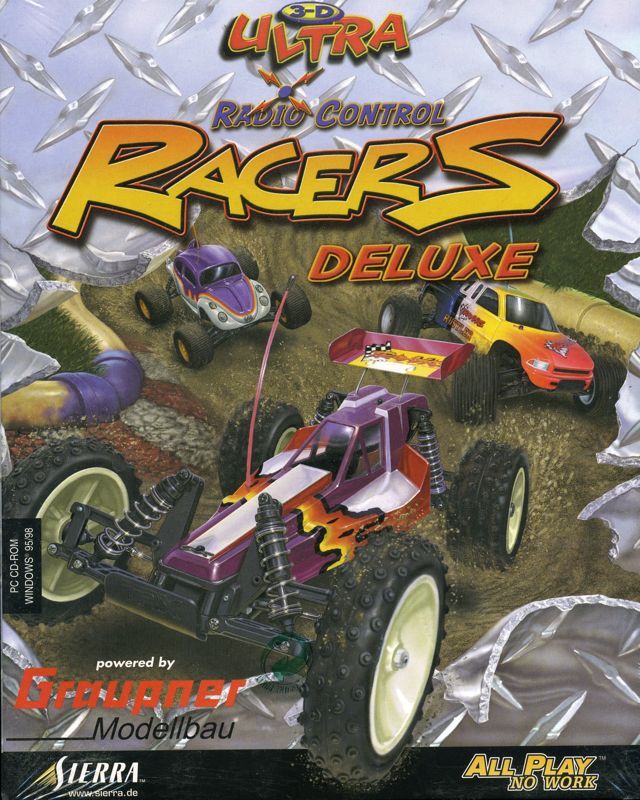 Game cover: 3-D Ultra Radio Control Racers Deluxe: Traxxas Edition