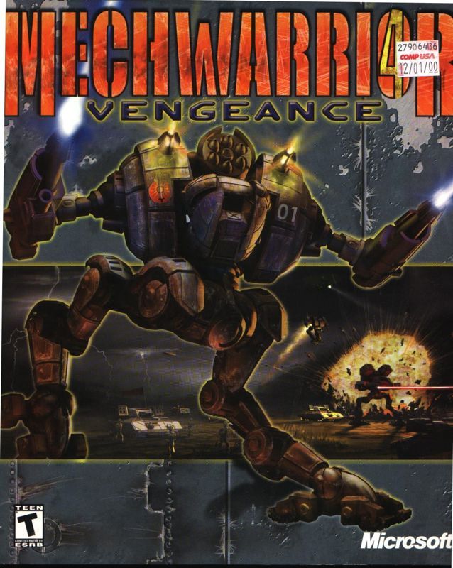 Game cover: MechWarrior 4: Vengeance