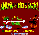 Game cover: Looney Tunes: Marvin Strikes Back!