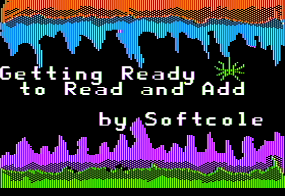 Game cover: Getting Ready to Read and Add