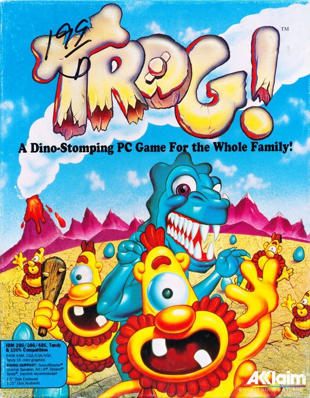 Game cover: Trog!