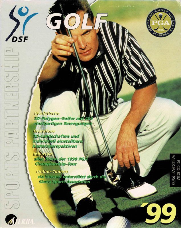 Game cover: PGA Championship Golf: 1999 Edition