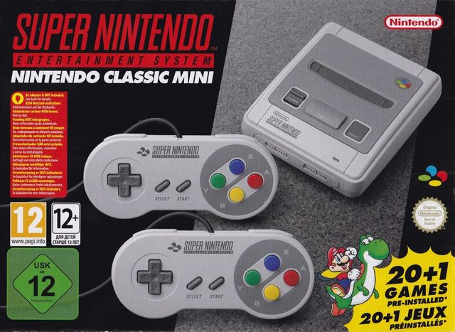 Game cover: Super Nintendo Entertainment System: Super NES Classic Edition