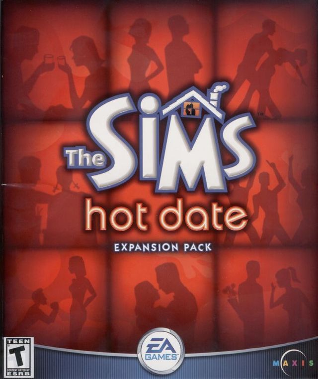 Game cover: The Sims: Hot Date