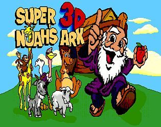 Game cover: Super Noah's Ark 3-D