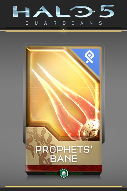 Game cover: Halo 5: Guardians - Prophets' Bane Mythic REQ Pack