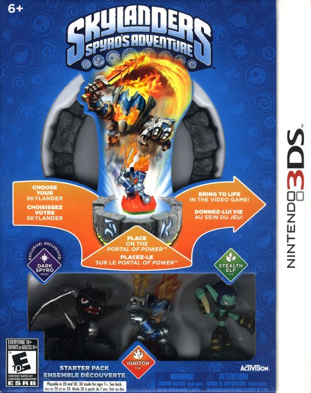 Game cover: Skylanders: Spyro's Adventure