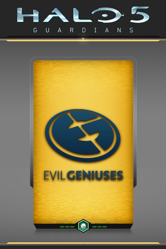Game cover: Halo 5: Guardians - HCS Evil Geniuses (EG) REQ Pack
