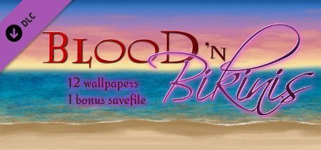Game cover: Blood 'n Bikinis: 12 Wallpapers / 1 Bonus Savefile
