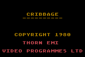 Game cover: Cribbage
