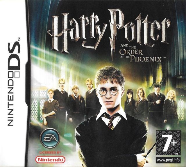 Game cover: Harry Potter and the Order of the Phoenix
