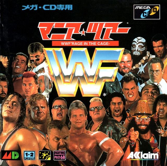Game cover: WWF Rage in the Cage
