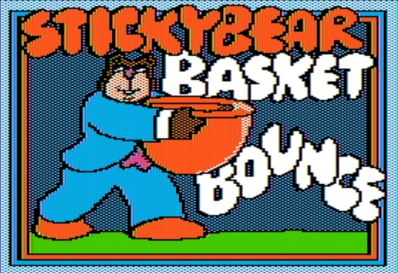 Game cover: Stickybear: Basket Bounce