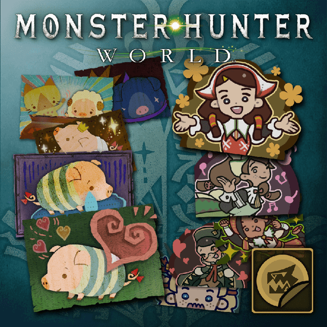 Game cover: Monster Hunter: World - Additional Sticker Set Bundle 1