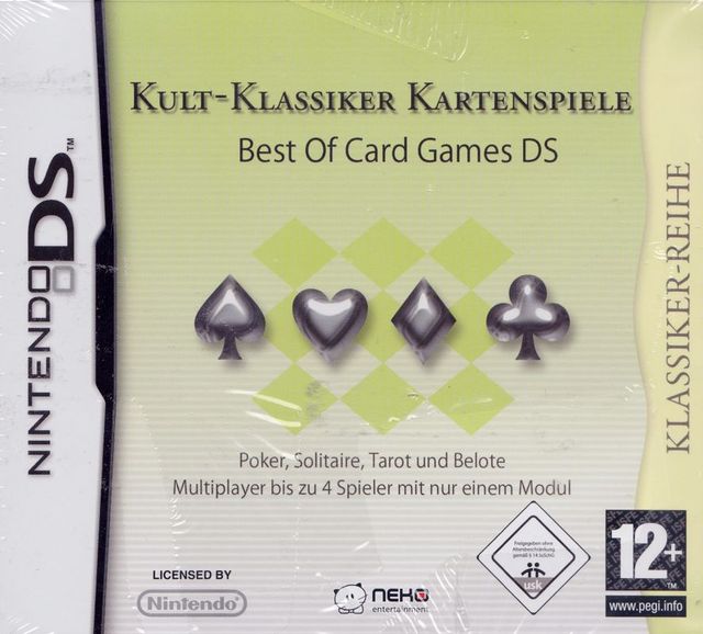 Game cover: Best of Card Games DS