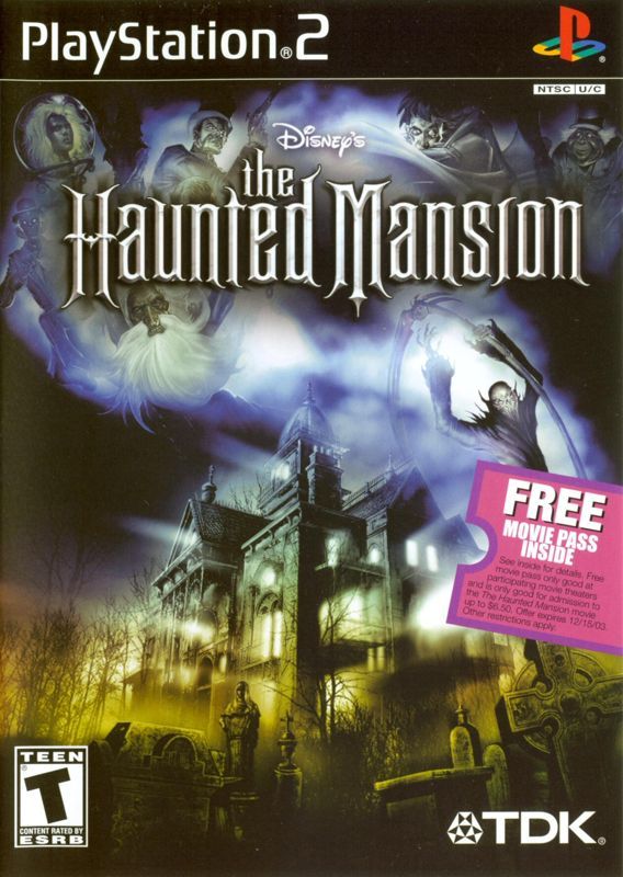 Game cover: Disney's The Haunted Mansion