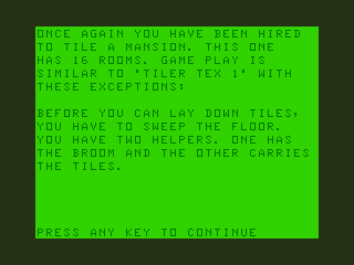 Game cover: Tiler Tex Two