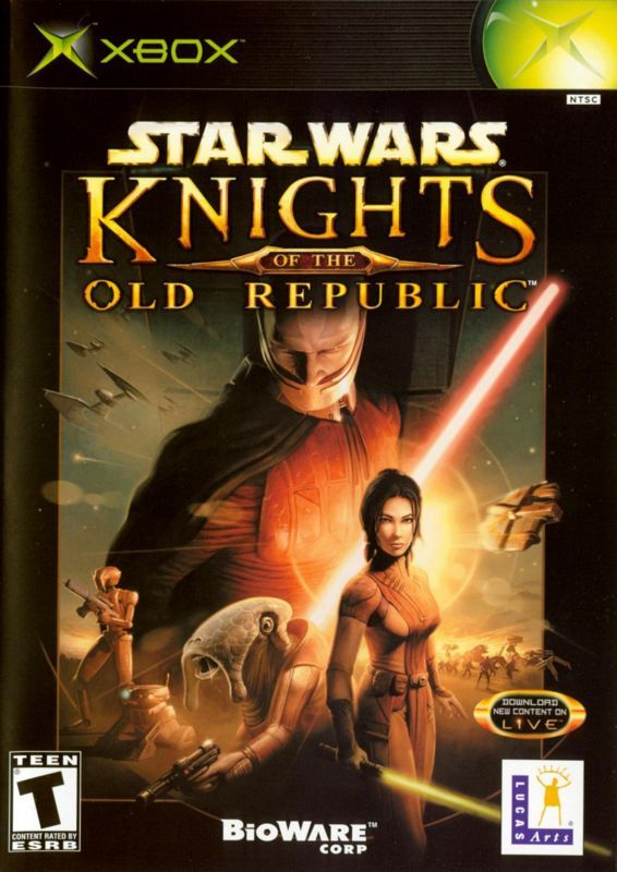Game cover: Star Wars: Knights of the Old Republic