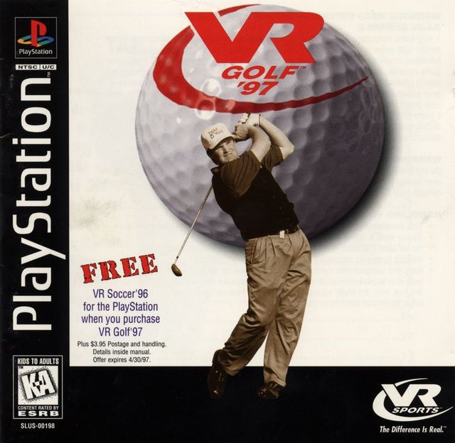Game cover: VR Golf '97