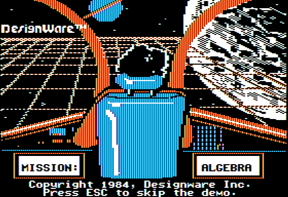 Game cover: Mission: Algebra