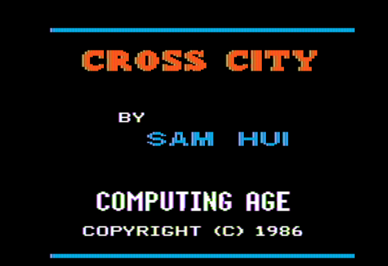 Game cover: Cross City