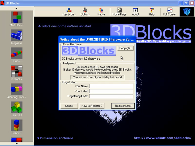 Game cover: 3D Blocks