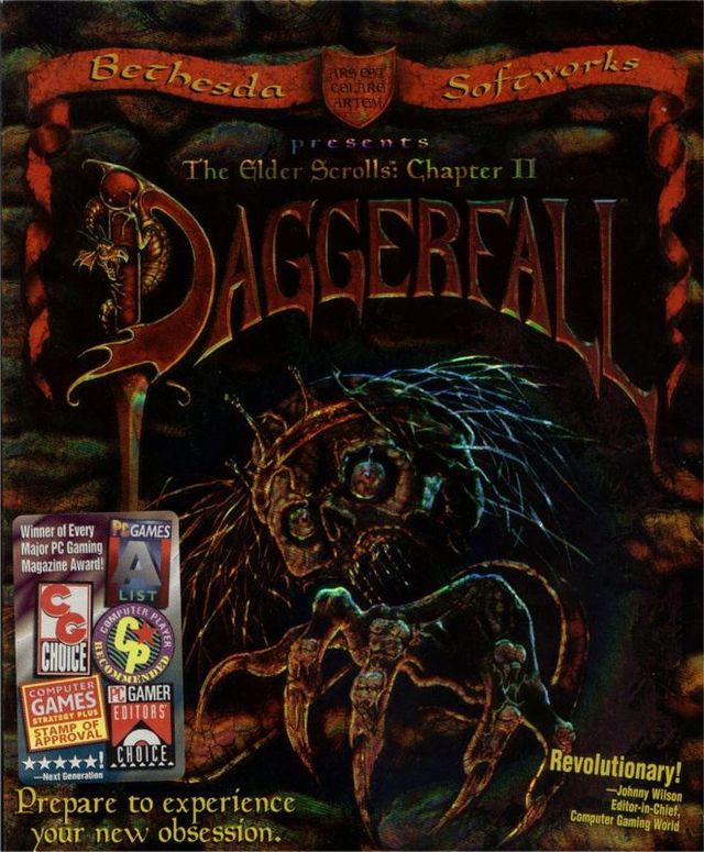 Game cover: The Elder Scrolls: Chapter II - Daggerfall