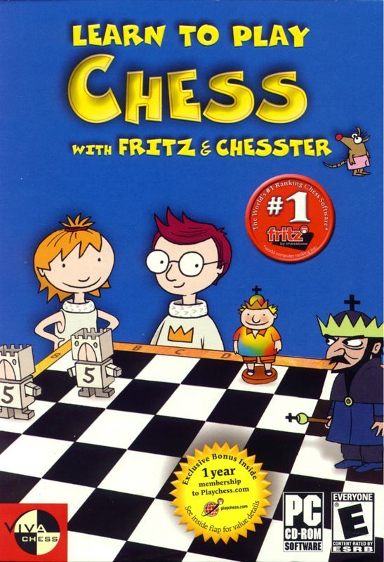 Game cover: Learn to Play Chess with Fritz & Chesster