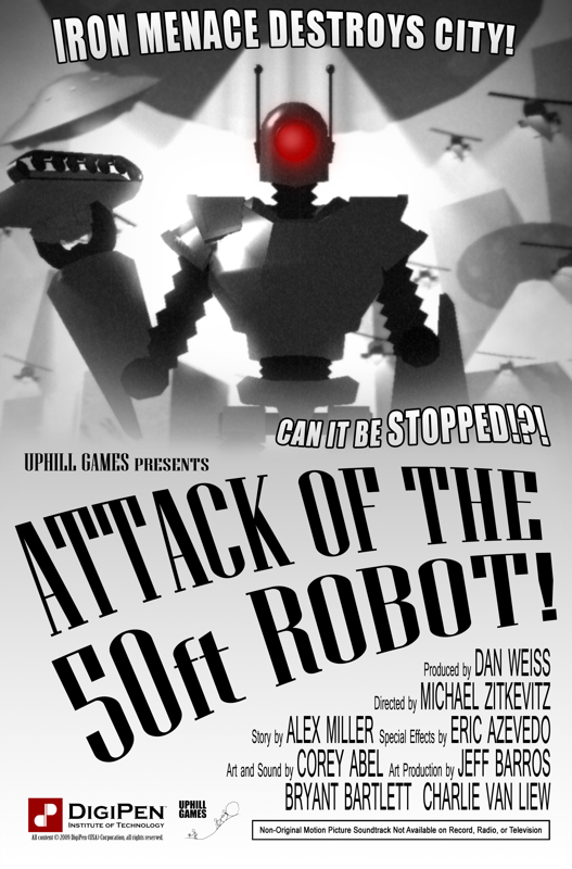 Game cover: Attack of the 50ft Robot!