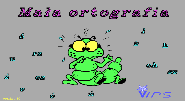 Game cover: Mała Ortografia